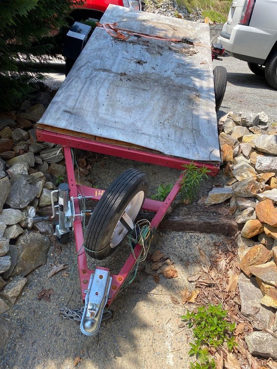 2020 YONGQIANG 4X8 UTILITY TRAILER