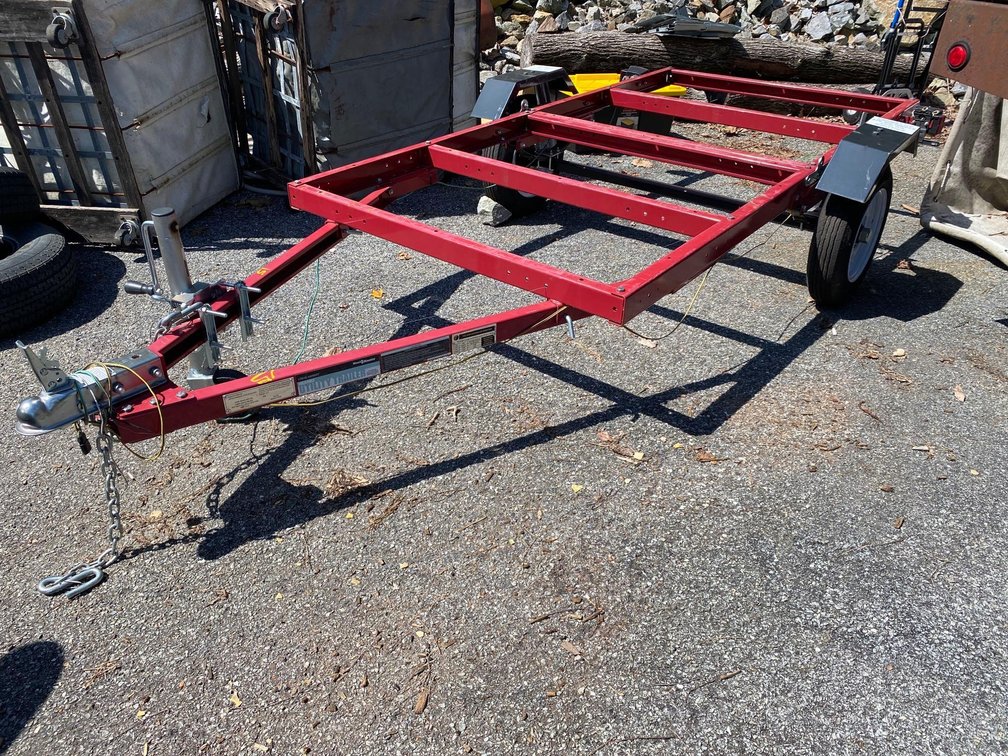 2019 YONGQIANG 4X8 UTILITY TRAILER