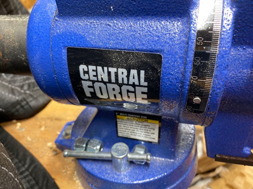 CENTRAL FORGE VISE