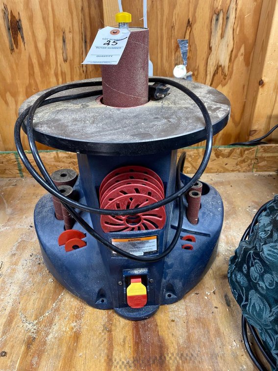 CENTRAL MACHINERY 14" OSCILLATING SPINDLE & SANDER