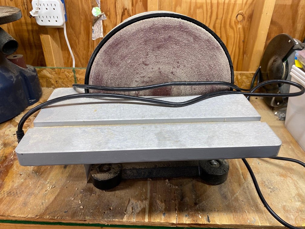CENTRAL MACHINERY 12" DIRECT DRIVE BENCH TOP DISC SANDER
