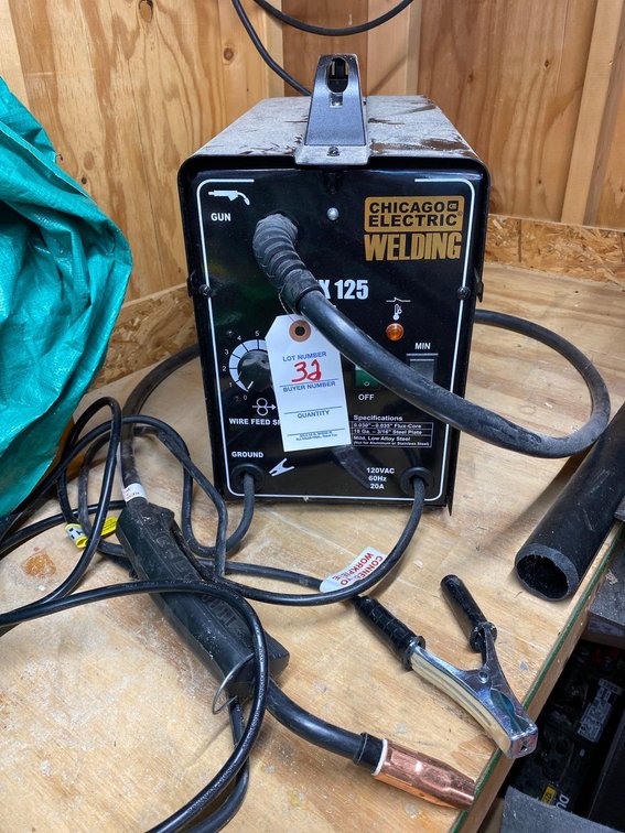 CHICAGO ELECTRIC WELDING FLUX 125-120 VAC-110 VOLT