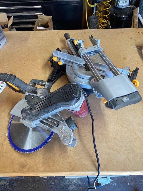 CHICAGO ELECTRIC COMP. MITER SAW SLIDE-12"