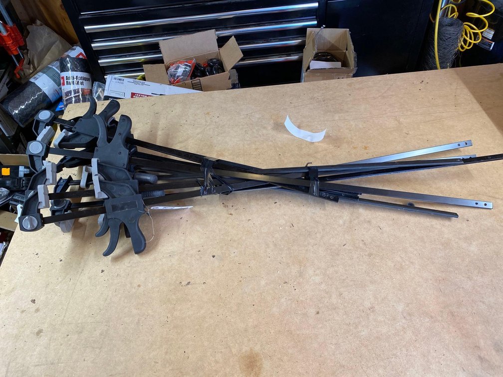 LARGE PLASTIC RATCHET CLAMPS