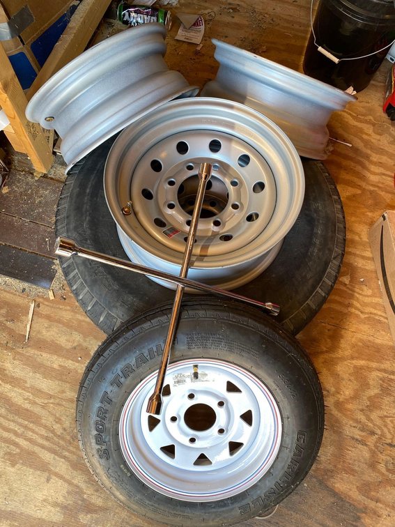 SET OF RIMS-TIRE-LUG WRENCH