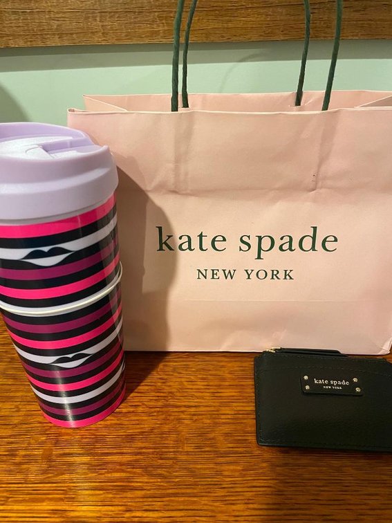 Kate Spade Tumbler and ID Holder