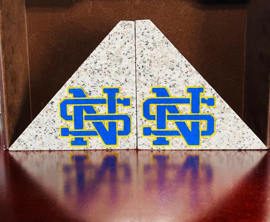 NS Granite Bookends - Donated By NC Granite Corporation