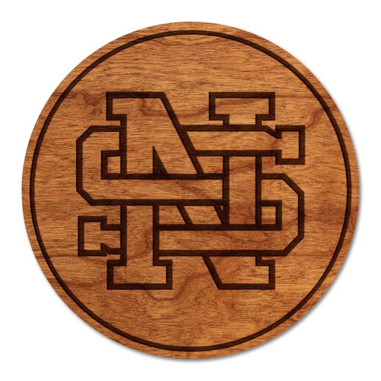 NS Logo Coaster Set (4 Coasters) with cork backing 4" x 4" - Donated By Donated By: LazerEdge.