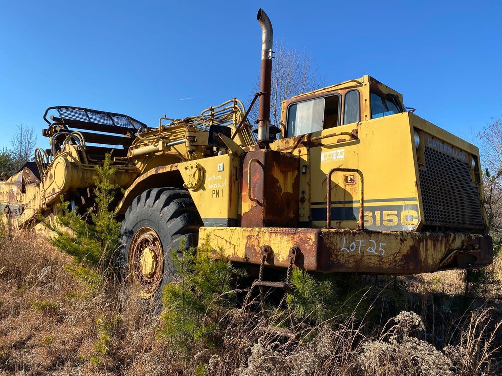 CAT 615C PAN-(VERY USED)