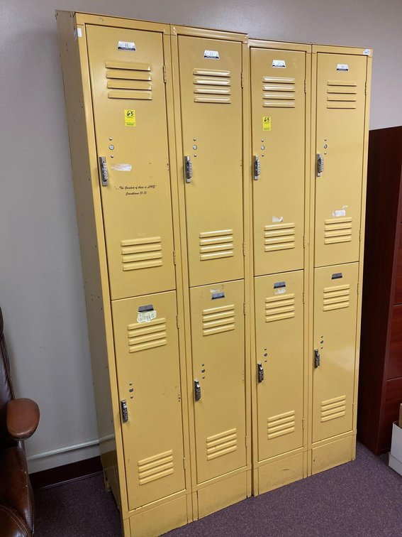 TWO-4 DOOR LOCKERS