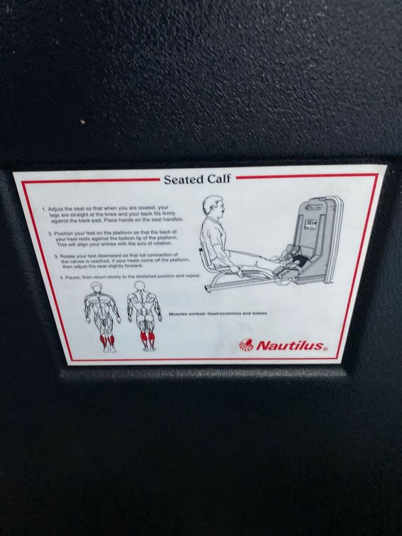 NAUTILUS EXERCISE EQUIPMENT