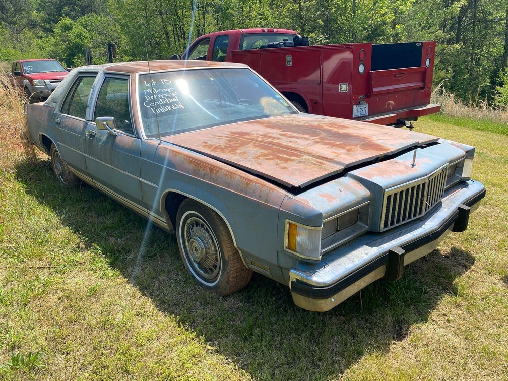 MERCURY MARQUIS-VIN#     -5.0L-MILEAGE UNKNOWN-CONDITION UNKNOWN-NO TITLE