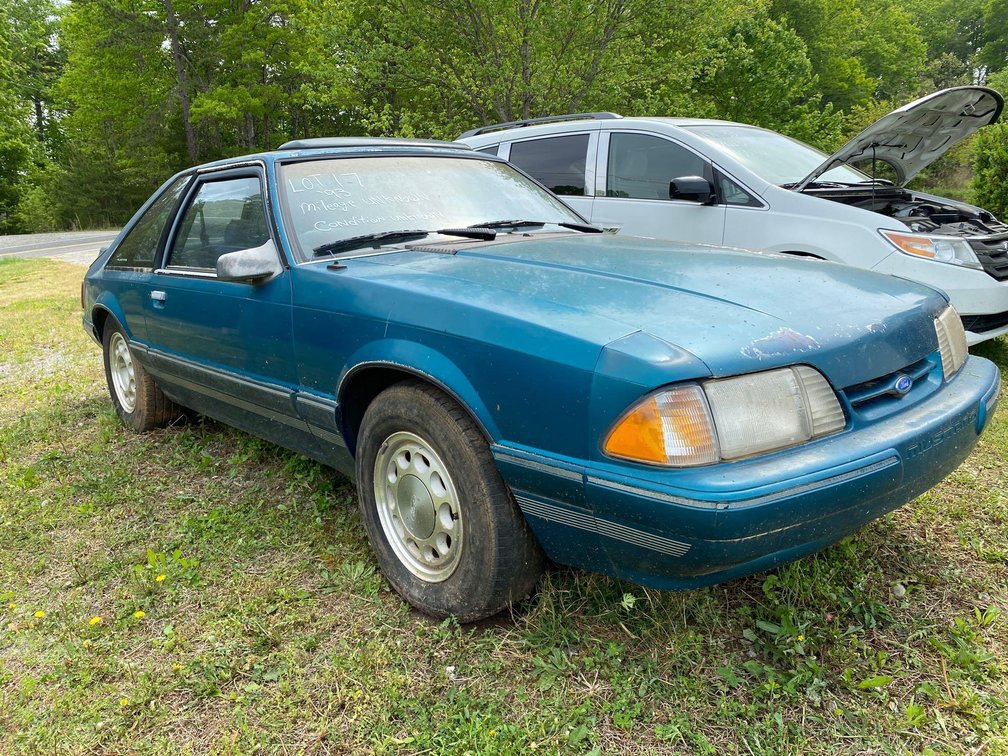 1993 FORD MUSTANG-VIN#1FACP41M3PF202099-ENGINE 2.3L-CONDITION UNKNOWN-MILEAGE UNKNOWN-HAS TITLE