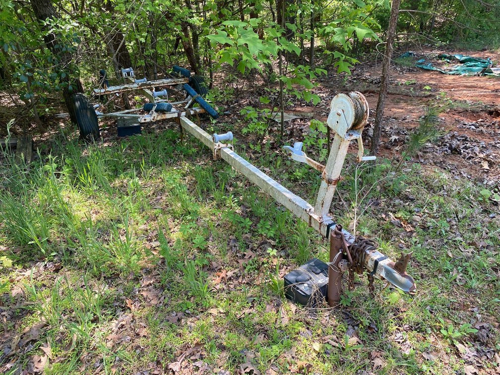 BOAT TRAILER-CONDITION UNKNOWN