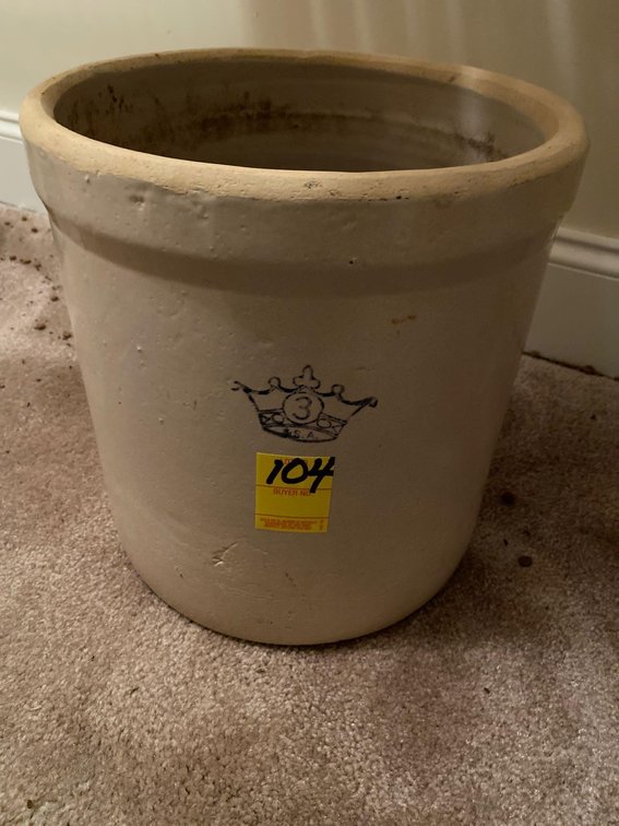 3 GALLON CROCK