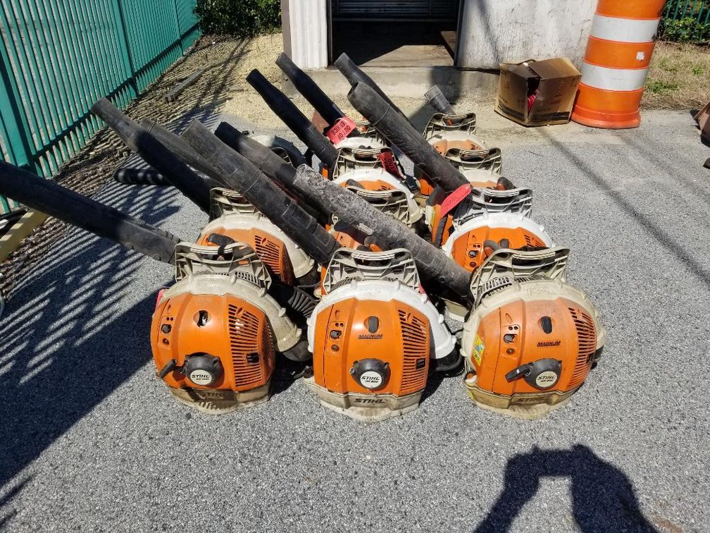 (13) STIHL BACK PACK BLOWERS
