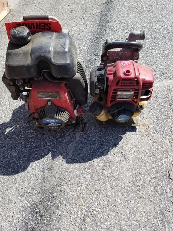 (2) HONDA WATER PUMPS