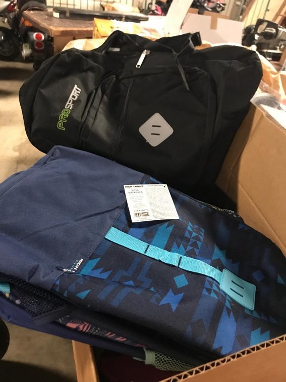 Book Bags - 2 Boxes -Lot 10