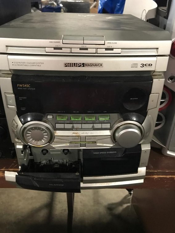 Phillips Magnavox CD/Tape Player