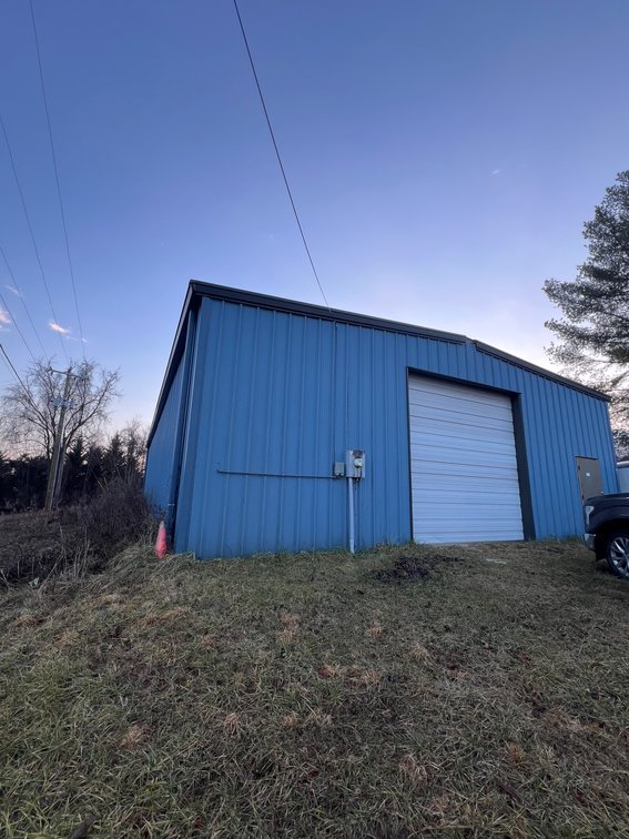 Image for Hall's Woodworks Real Estate Auction - Metal Warehouse & Corner Lot
