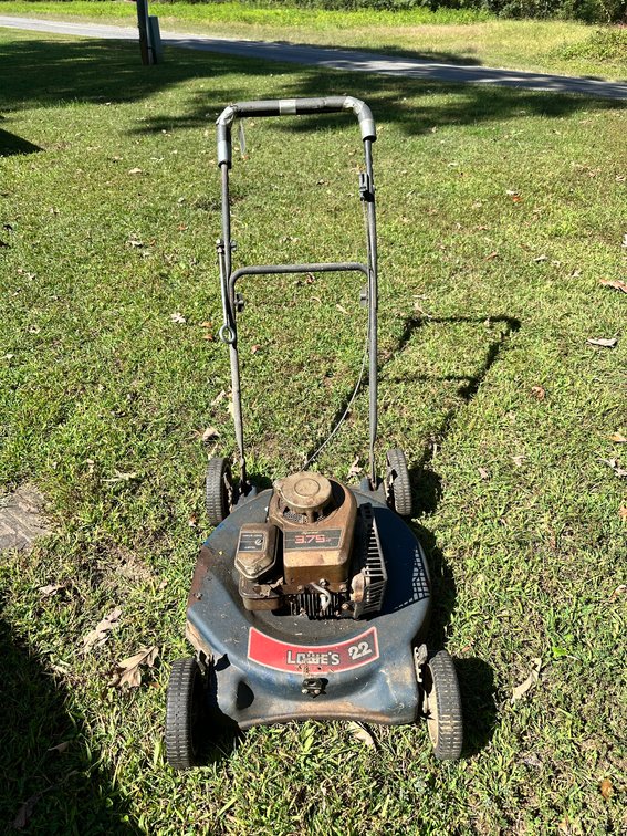 Lowe's 22 Push Mower 3.75 HP