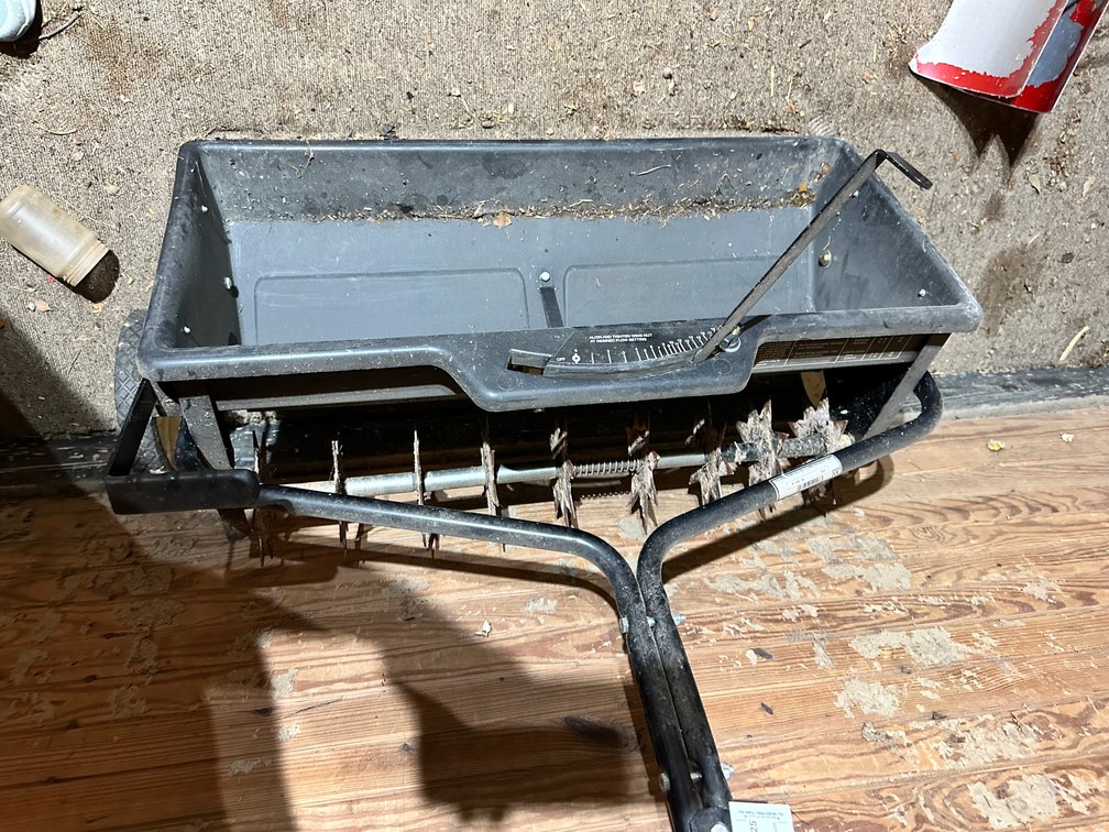 32" PreciseFit pull behind Spreader Aerator