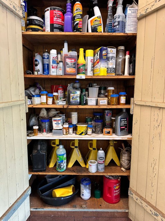 All Contents of cabinet