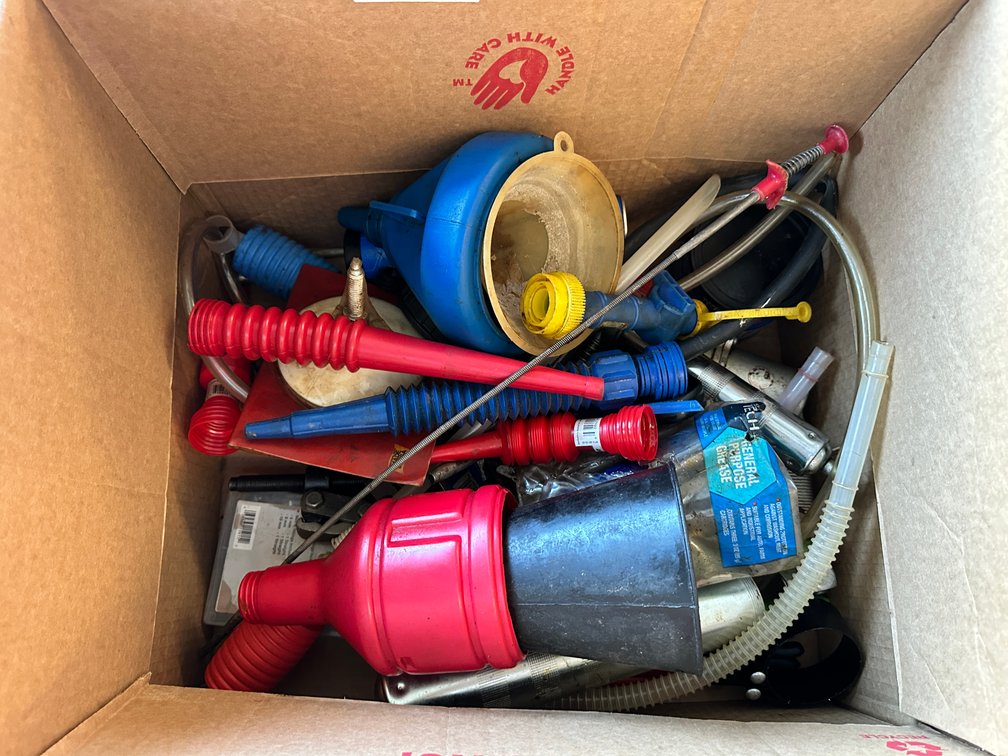 Assorted Items- funnels