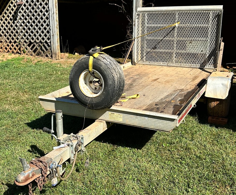 1997 Aluminum Triton Utility Trailer- Titled