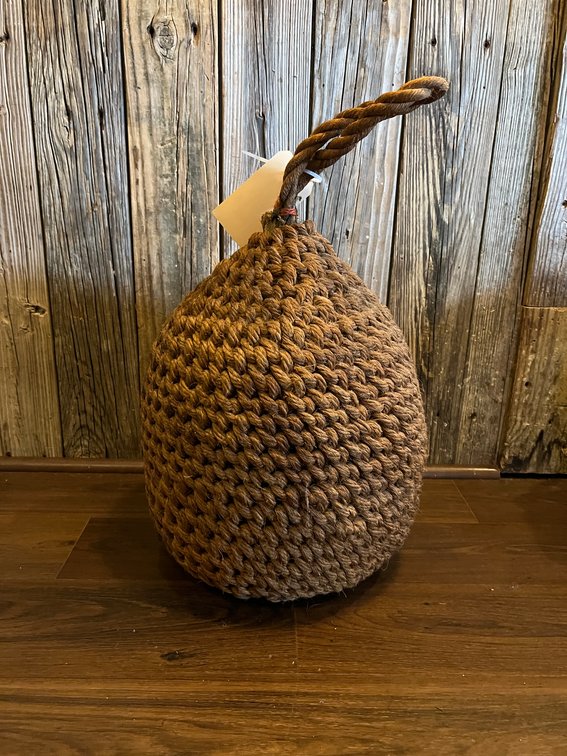 Woven rope fender/bumper