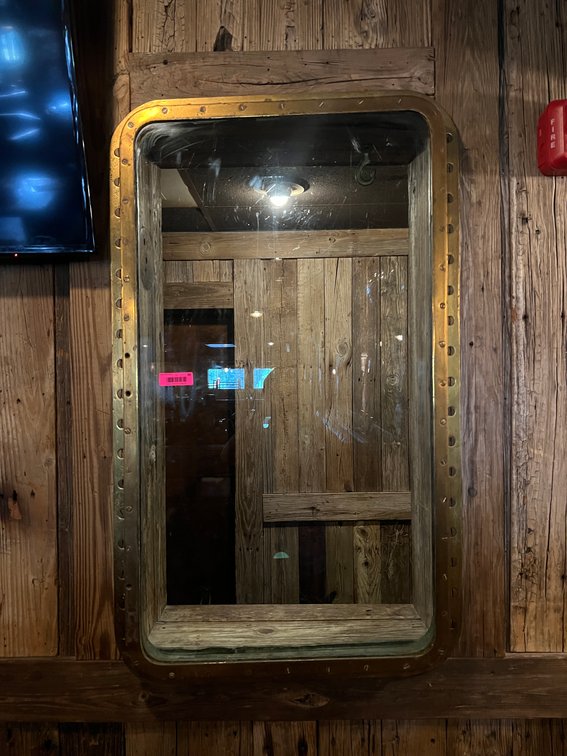 Brass porthole
