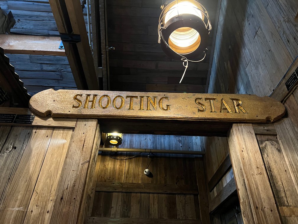 67" "Shooting Star" quarter board