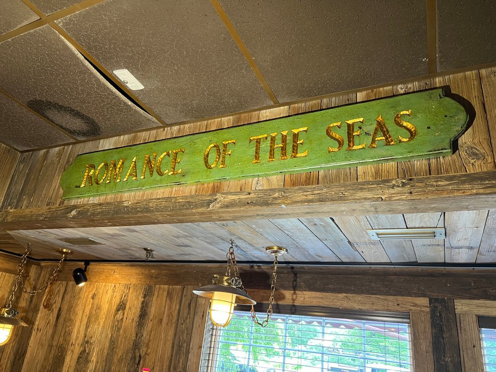 6'-5" "Romance of the Seas" quarter board
