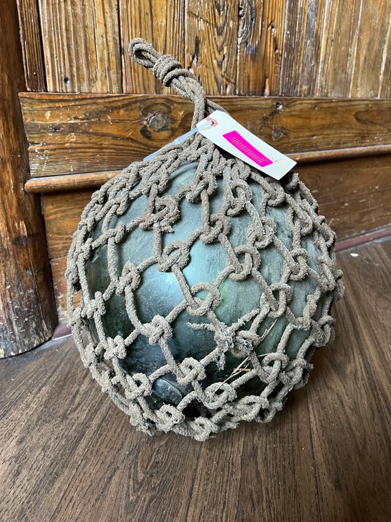 Glass fishing float