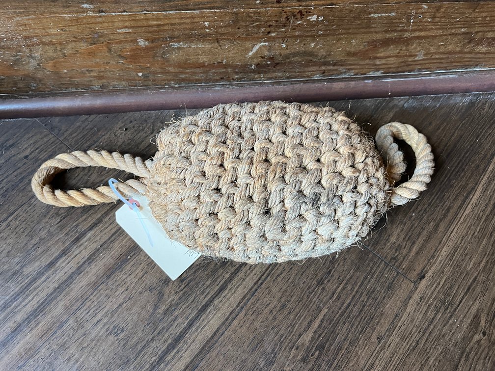 Woven rope bumper