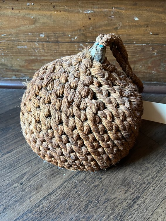 Woven rope bumper