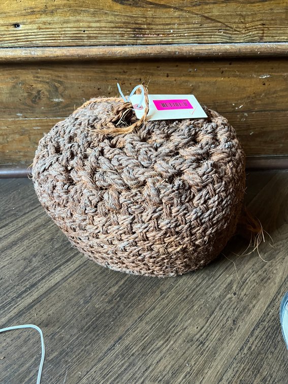 Woven rope bumper