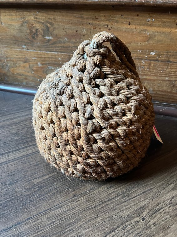 Woven rope bumper