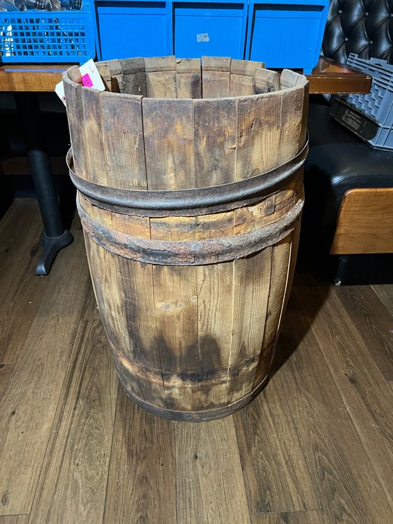 Antique barrel