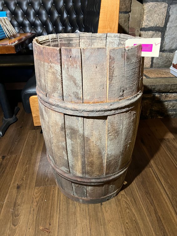 Antique barrel