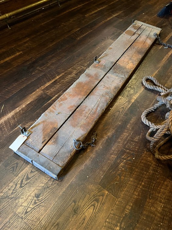 93" Antique Wood Plank