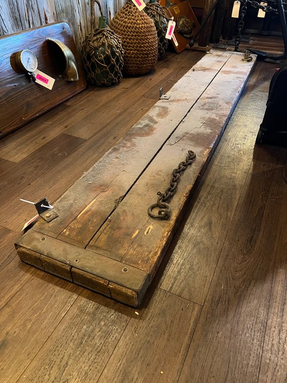 93" Antique Wood Plank