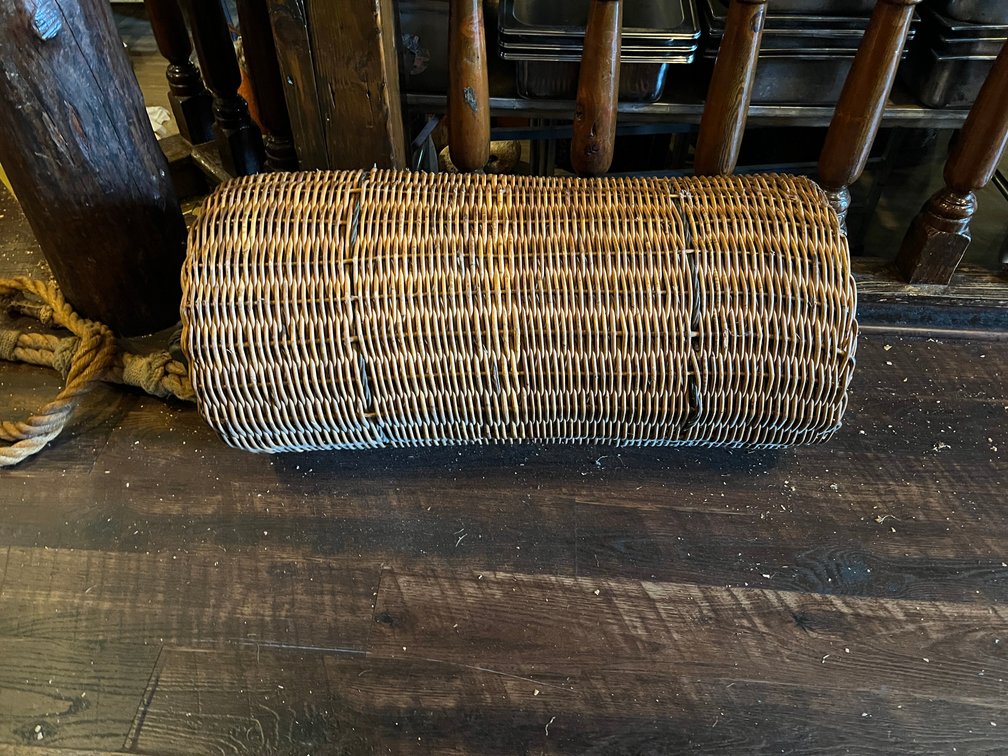 40" Rattan boat bumper