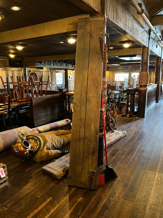 93" Antique Wood Plank