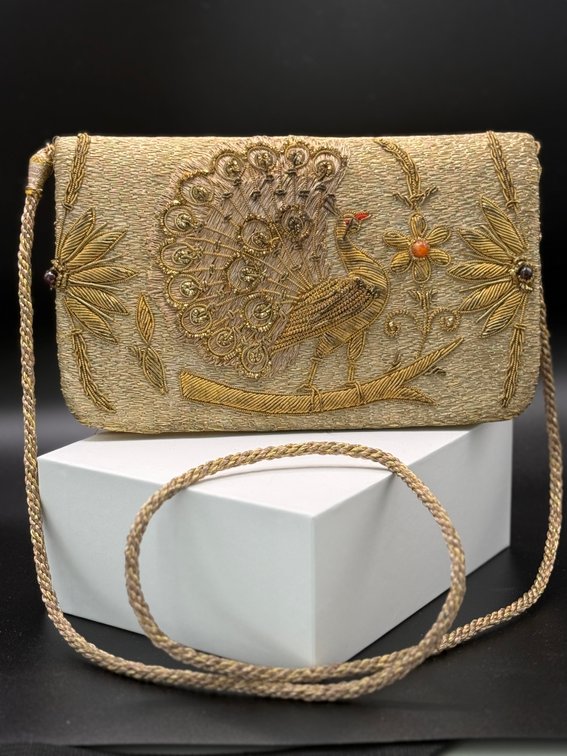 Vintage gold purse