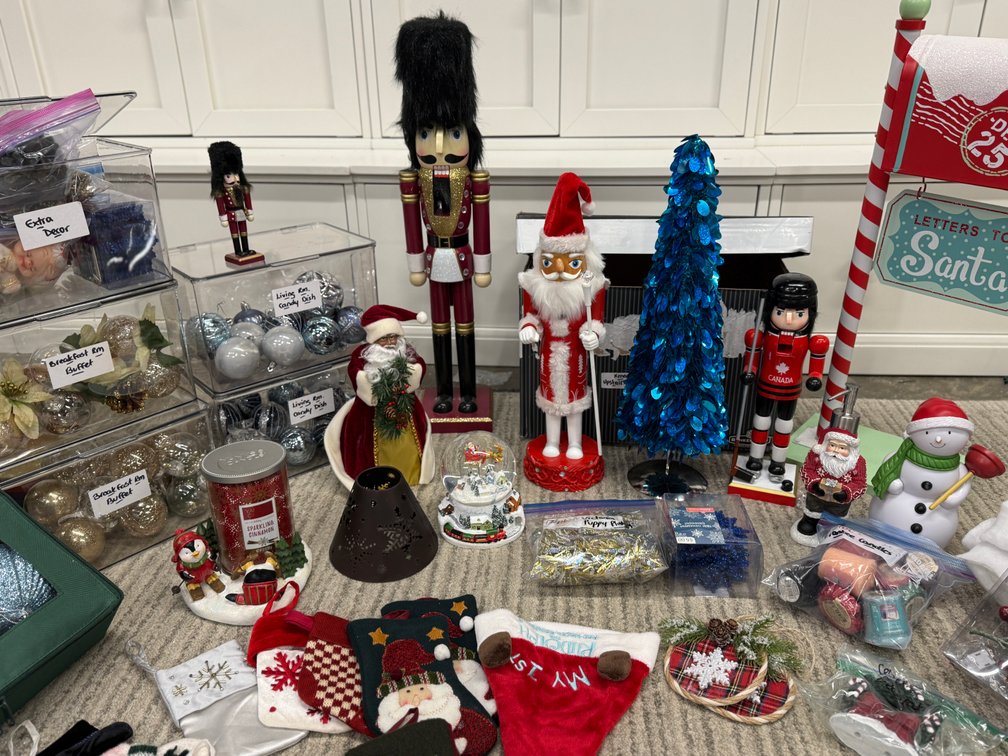Large collection of Christmas decor