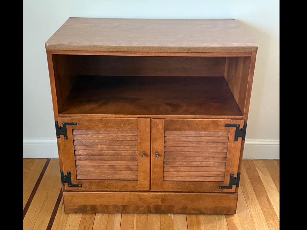 Ethan Allen record cabinet