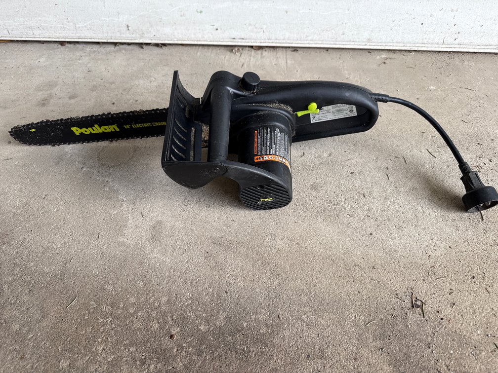 Electric chain saw or pruning saw TESTED