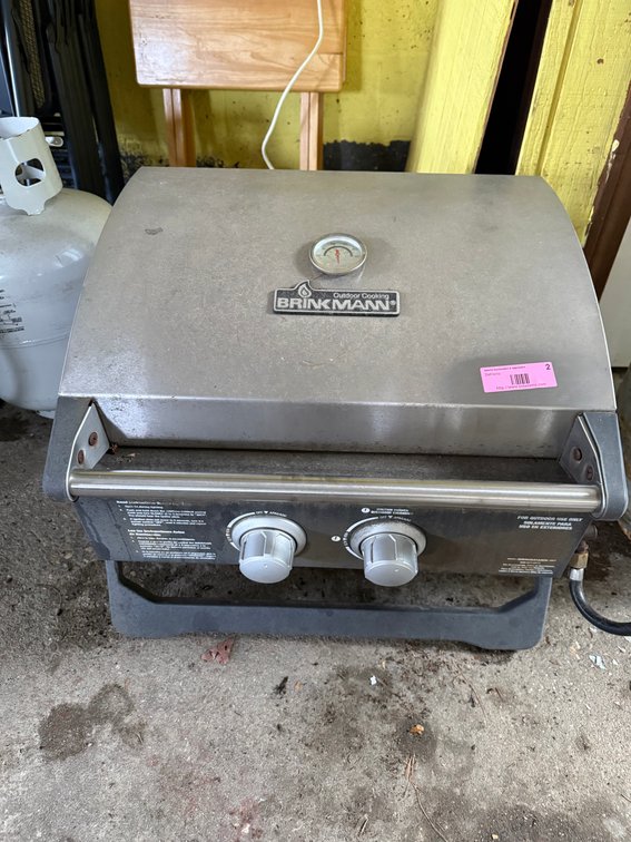 Countertop propane gas grill