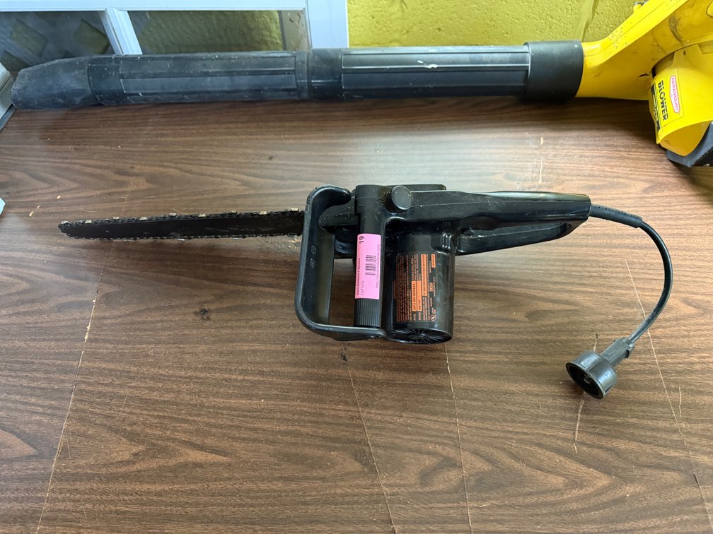 Electric chainsaw TESTED